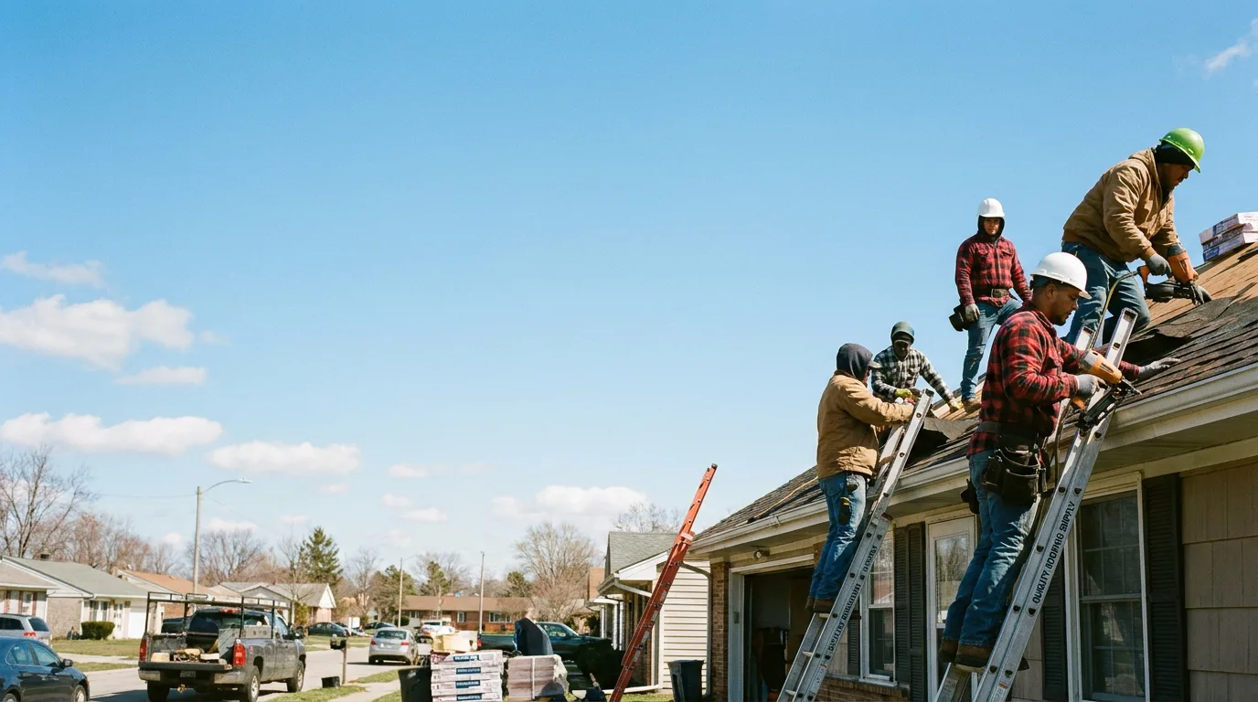 Roofing in Bloomington, IL near me